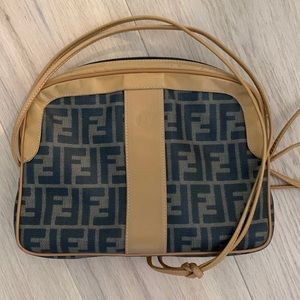Authentic Vintage Fendi Handbag with Original Dustbag